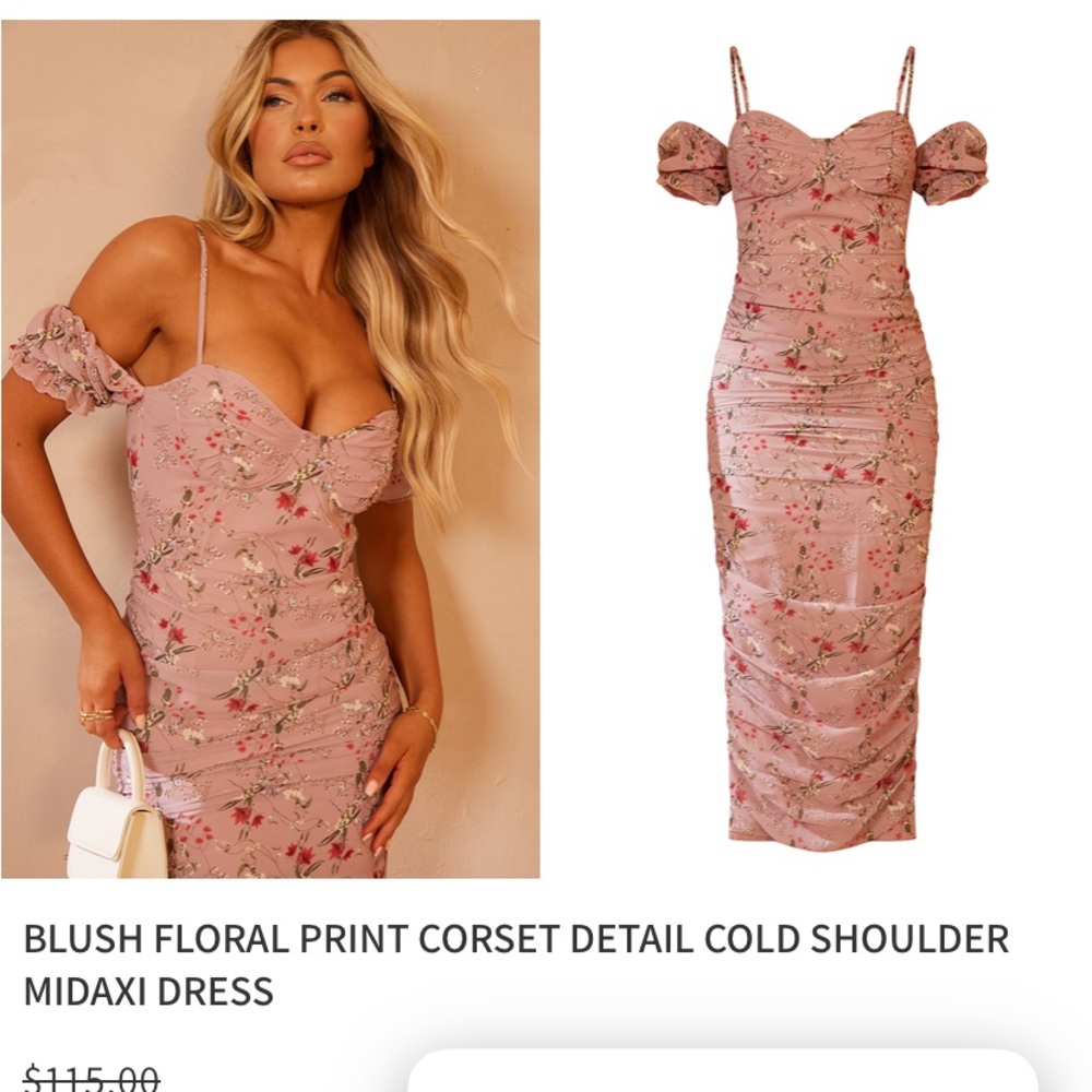 Pretty little things floral dress